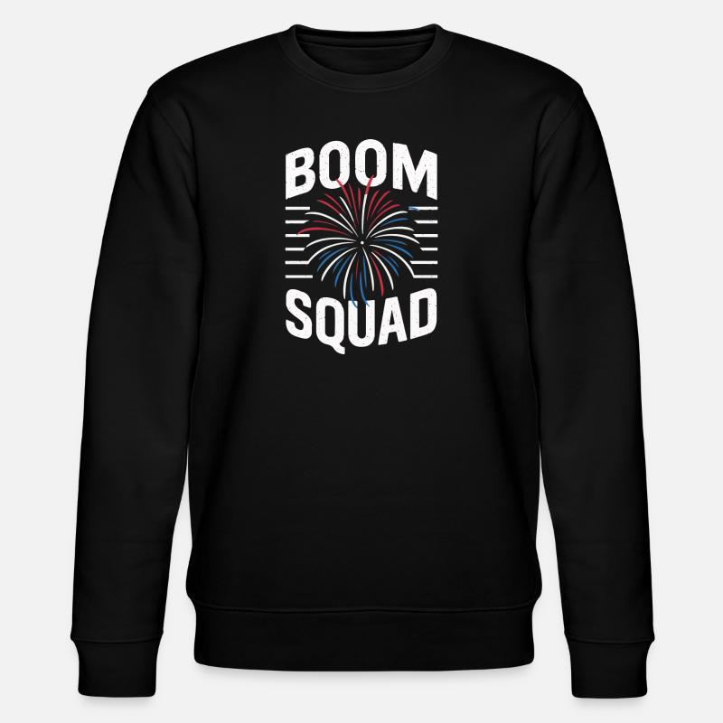 Pyrotechnics Fireworks Pyrotechnics - Stanley/Stella CHANGER Unisex Organic Sweatshirt - black