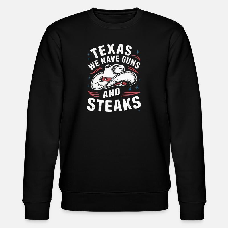État du Texas Texans Texas - Sweat bio CHANGER Stanley/Stella Unisexe - noir