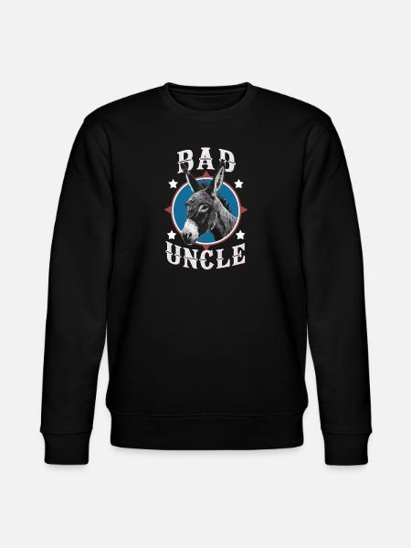 Uncle Fmilie Great-Uncle Uncle - Stanley/Stella CHANGER Unisex Organic Sweatshirt - black
