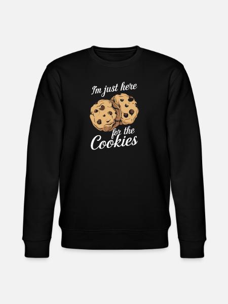 Cookies Cookie Biscuits Biscuits Chocolate - Stanley/Stella CHANGER Unisex Organic Sweatshirt - black