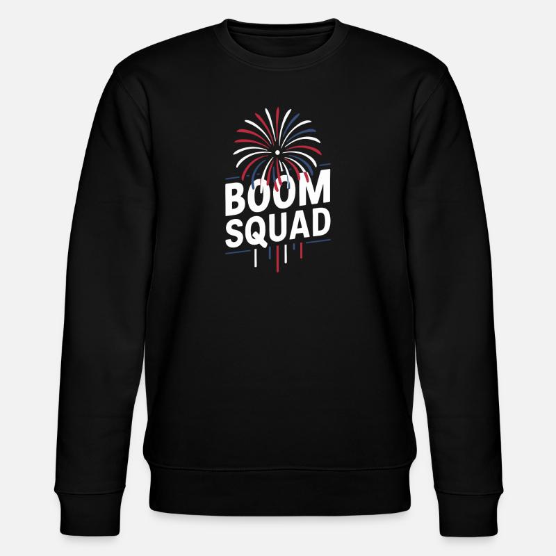 Pyrotechnics Fireworks Pyrotechnics - Stanley/Stella CHANGER Unisex Organic Sweatshirt - black