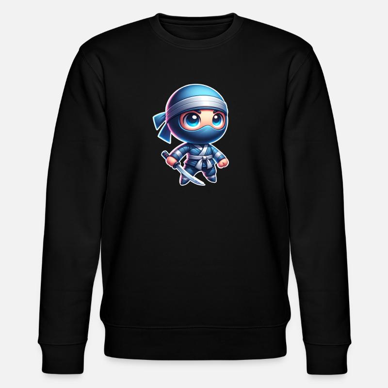 Ninja - Sweat bio CHANGER Stanley/Stella Unisexe - noir