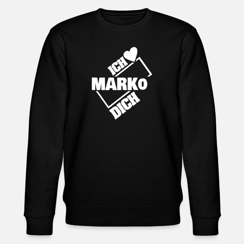 Couple Marko - Sweat bio CHANGER Stanley/Stella Unisexe - noir
