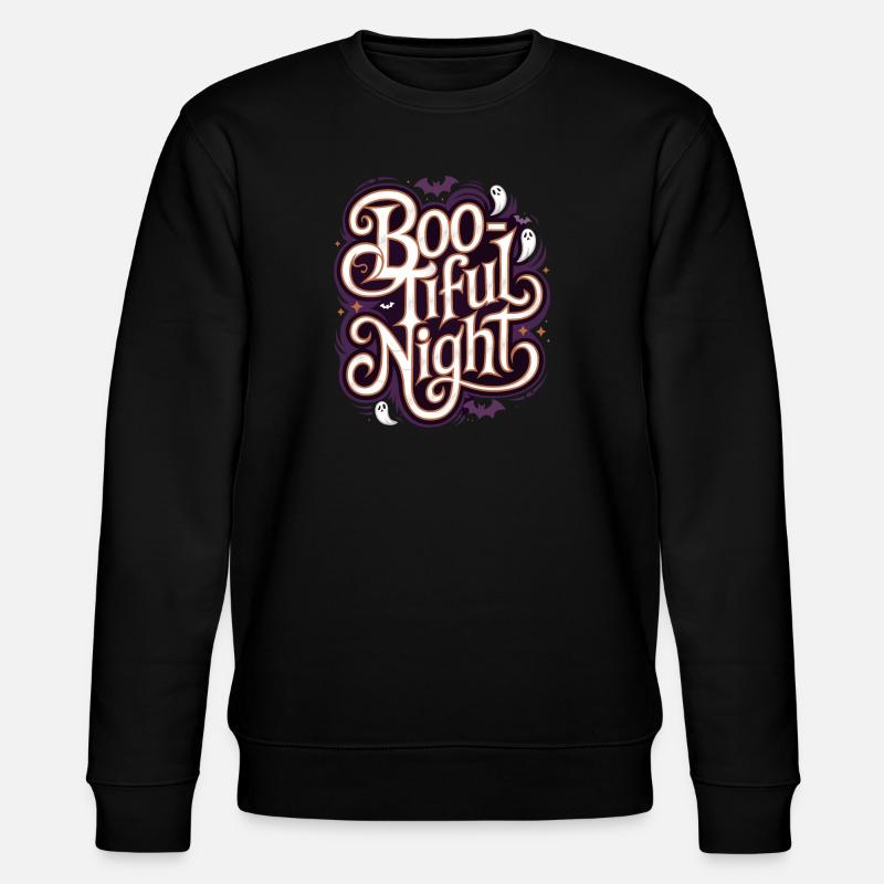 Boo-Tiful Nuit Halloween Effrayant Drôle - Sweat bio CHANGER Stanley/Stella Unisexe - noir