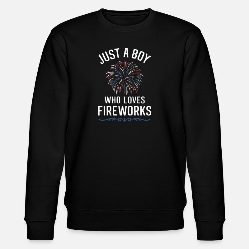 Pyrotechnie Feux d’artifice Pyrotechnie - Sweat bio CHANGER Stanley/Stella Unisexe - noir