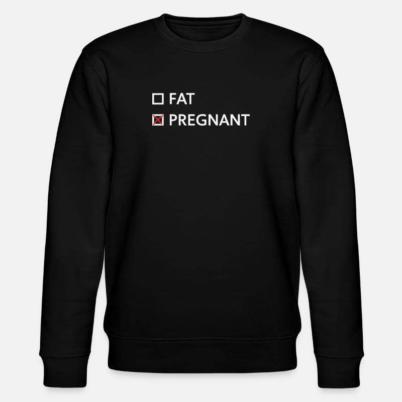 Grossesse Grossesse Accouchement - Sweat bio CHANGER Stanley/Stella Unisexe - noir