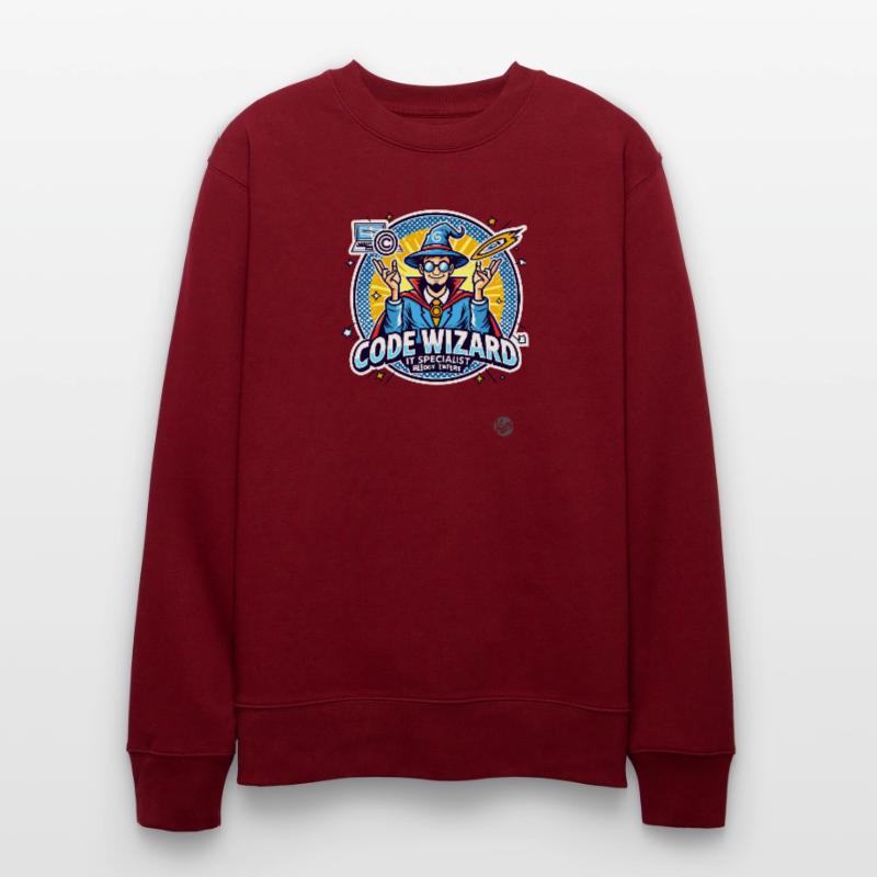Code Wizard Restart Specialist IT Expert Stanley/Stella CHANGER Unisex Organic Sweatshirt