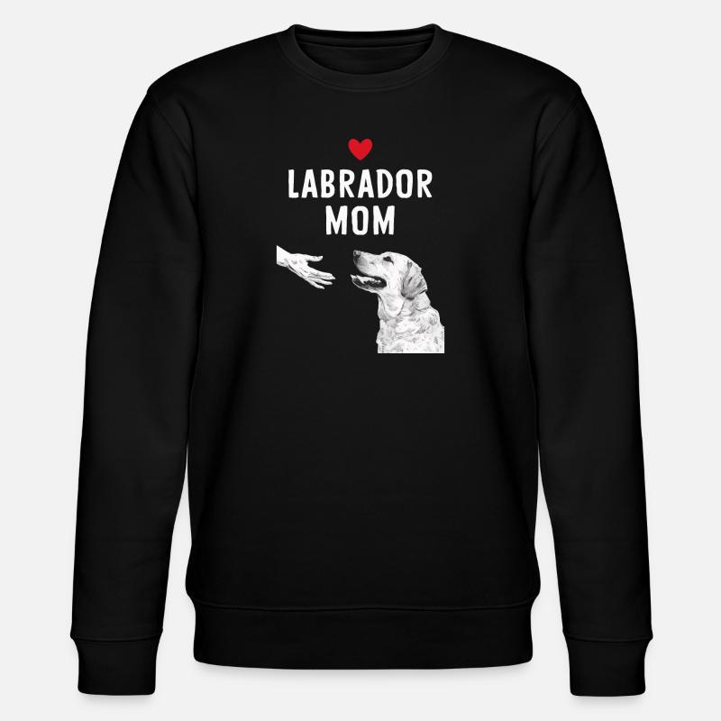 Chien Labrador - Sweat bio CHANGER Stanley/Stella Unisexe - noir