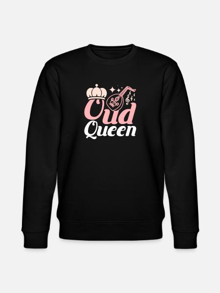 Oud Queen - Stanley/Stella CHANGER Unisex Organic Sweatshirt - black