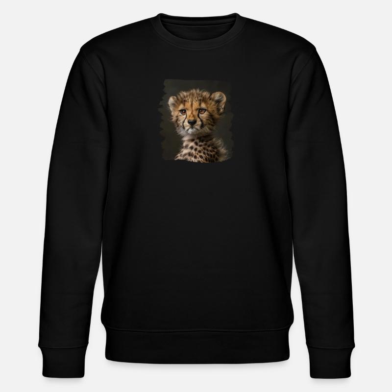 Guépard Geparde Gepard - Sweat bio CHANGER Stanley/Stella Unisexe - noir
