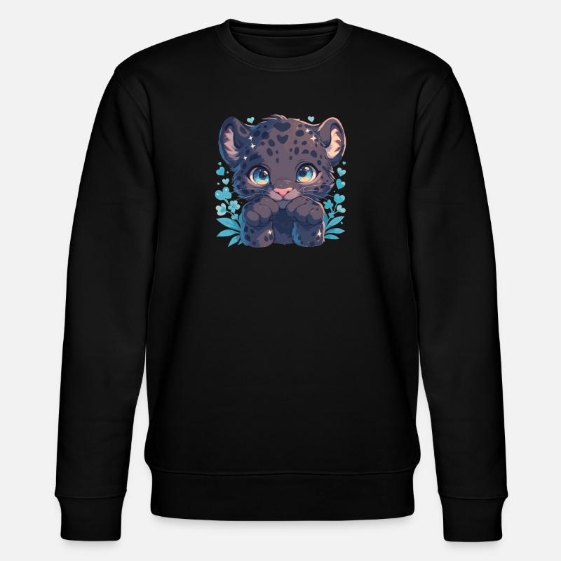 Panthers Panther - Stanley/Stella Unisex Bio-Sweatshirt CHANGER  - Schwarz