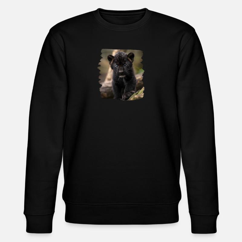Panthers Panther - Stanley/Stella Unisex Bio-Sweatshirt CHANGER  - Schwarz