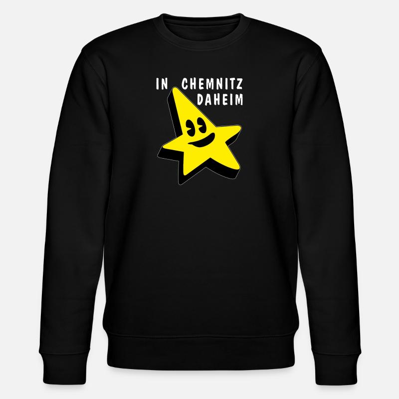 CHEZ VOUS À CHEMNITZ - Sweat bio CHANGER Stanley/Stella Unisexe - noir