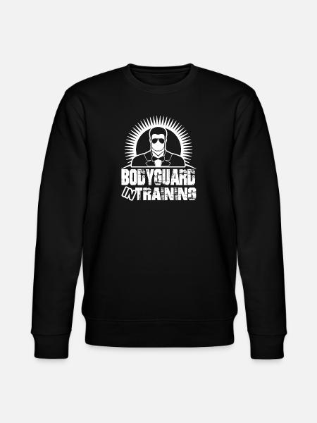 Bodyguard Bodyguard In Training - Stanley/Stella CHANGER Unisex Organic Sweatshirt - black