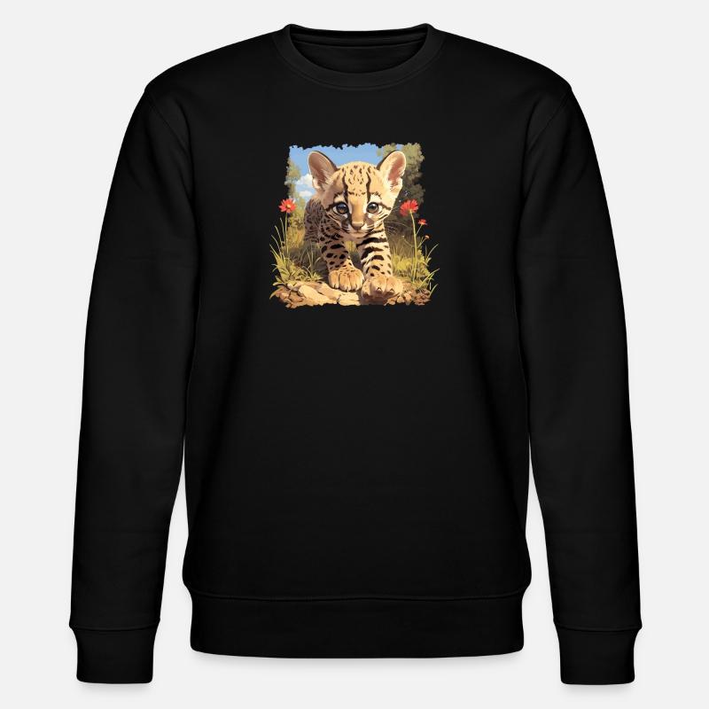 Ocelots Ocelot - Stanley/Stella CHANGER Unisex Organic Sweatshirt - black