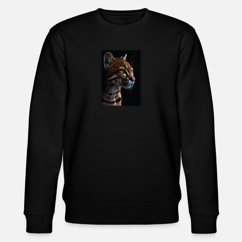 Ocelots Ocelot - Stanley/Stella CHANGER Unisex Organic Sweatshirt - black