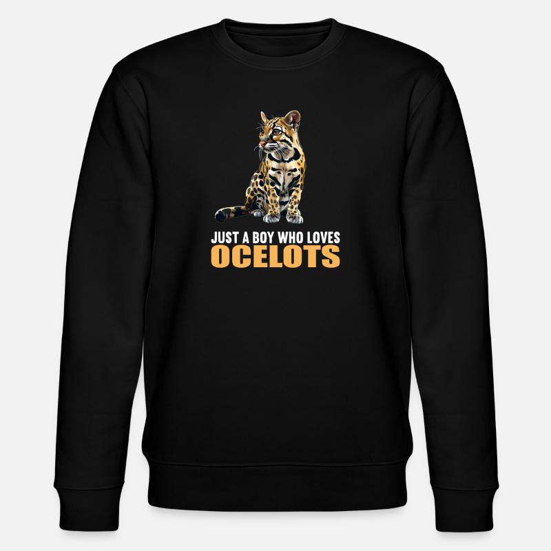 Ocelots Ocelot - Stanley/Stella CHANGER Unisex Organic Sweatshirt - black