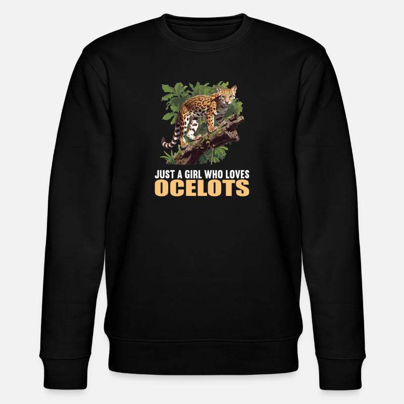 Ocelots Ocelot - Stanley/Stella CHANGER Unisex Organic Sweatshirt - black