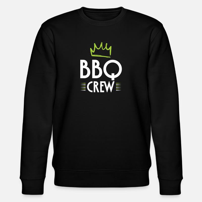 Bbq Crew - Stanley/Stella CHANGER Unisex Organic Sweatshirt - black
