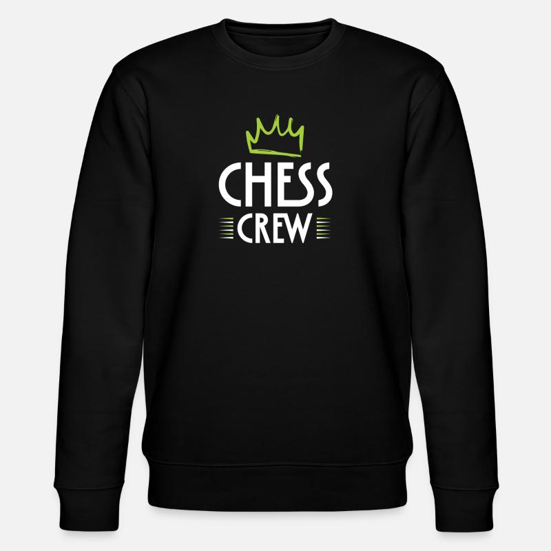 Chess Crew - Stanley/Stella Unisex Bio-Sweatshirt CHANGER  - Schwarz