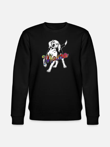 Beagle Beagle Mama - Stanley/Stella CHANGER Unisex Organic Sweatshirt - black