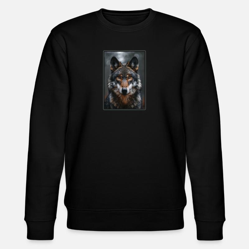 Loups Loup - Sweat bio CHANGER Stanley/Stella Unisexe - noir