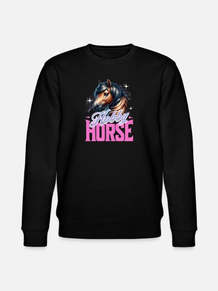 Cheval de loisir Steckenpferd - Sweat bio CHANGER Stanley/Stella Unisexe - noir