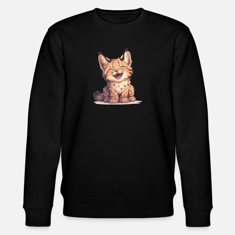 Bobcats Rotluchse Rotluchs Luchs - Stanley/Stella Unisex Bio-Sweatshirt CHANGER  - Schwarz