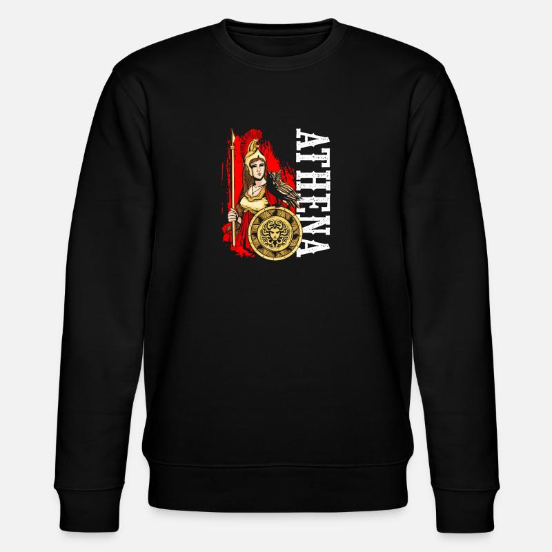 Athéna Déesse Mythologie grecque - Sweat bio CHANGER Stanley/Stella Unisexe - noir