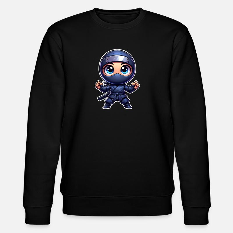 Ninja - Stanley/Stella CHANGER Unisex Organic Sweatshirt - black