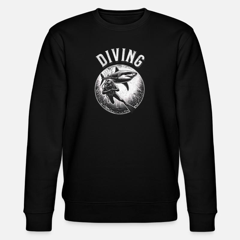 Plongeurs - Sweat bio CHANGER Stanley/Stella Unisexe - noir