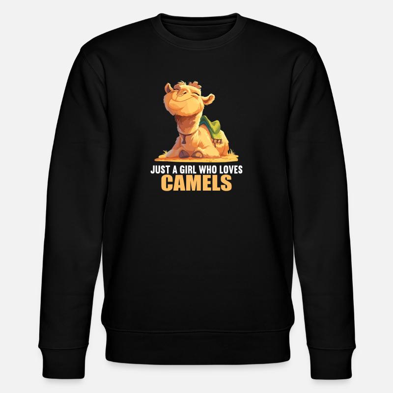 Camel Kamele Kamel - Stanley/Stella CHANGER Unisex Organic Sweatshirt - black