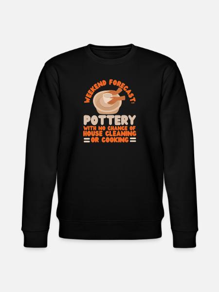 Pottery Ceramics Artist Weekend - Stanley/Stella CHANGER Unisex Organic Sweatshirt - black