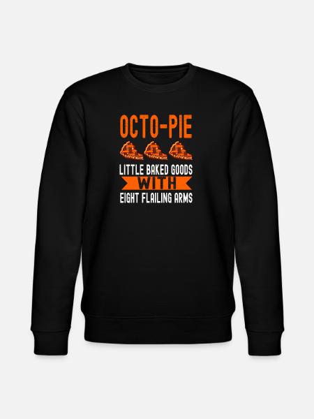 Patissier Octo-pie Baked Goods Baking - Stanley/Stella CHANGER Unisex Organic Sweatshirt - black