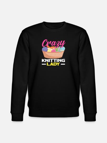 Folle tricoteuse pour les créatifs - Sweat bio CHANGER Stanley/Stella Unisexe - noir