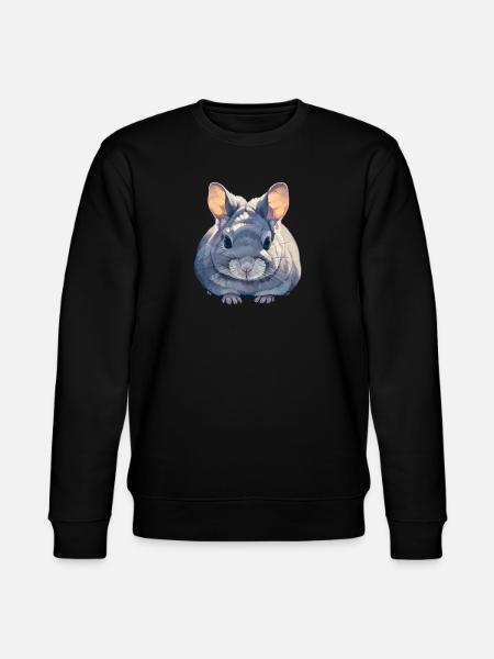 Chinchillas Chinchilla - Stanley/Stella CHANGER Unisex Organic Sweatshirt - black