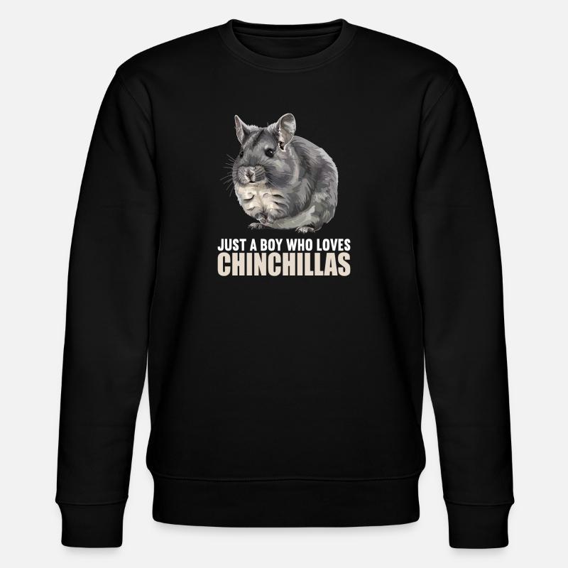 Chinchillas Chinchilla - Sweat bio CHANGER Stanley/Stella Unisexe - noir