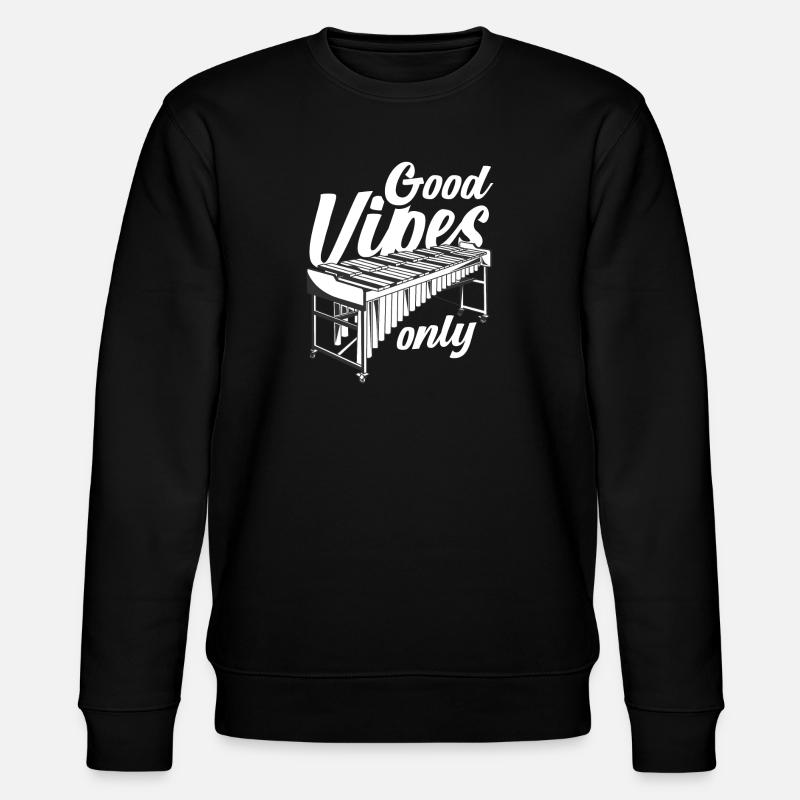 Only Electric Percussion Vibraphone - Stanley/Stella Unisex Bio-Sweatshirt CHANGER  - Schwarz