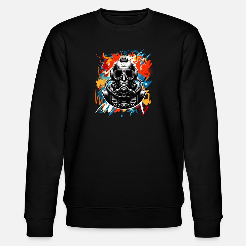 Plongeurs - Sweat bio CHANGER Stanley/Stella Unisexe - noir