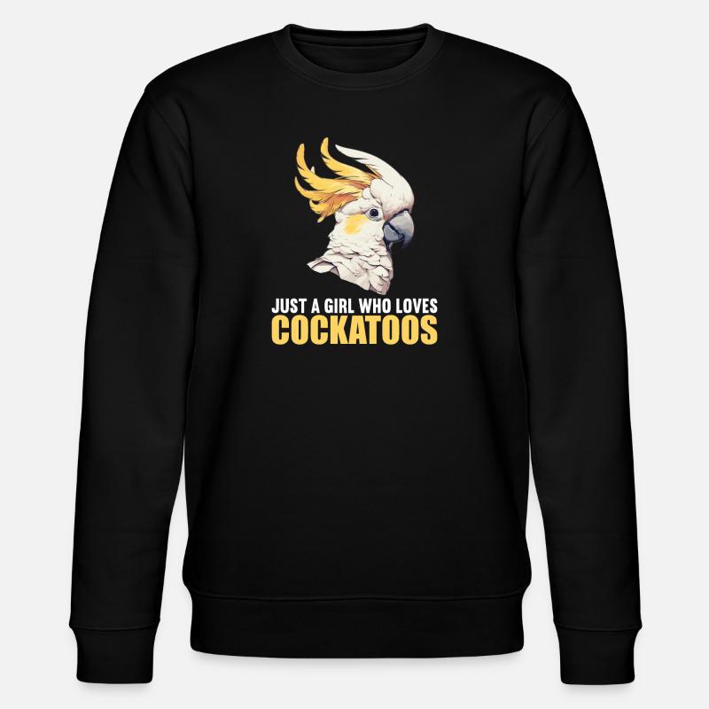 Cacatoès Cacatoès Cacatoès - Sweat bio CHANGER Stanley/Stella Unisexe - noir