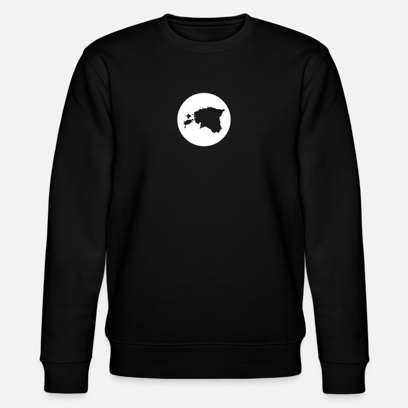 Carte de l’Estonie Este - Sweat bio CHANGER Stanley/Stella Unisexe - noir