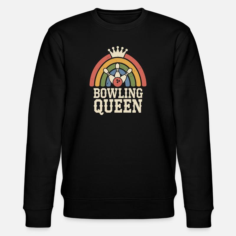 Bowler Bowling Queen - Sweat bio CHANGER Stanley/Stella Unisexe - noir