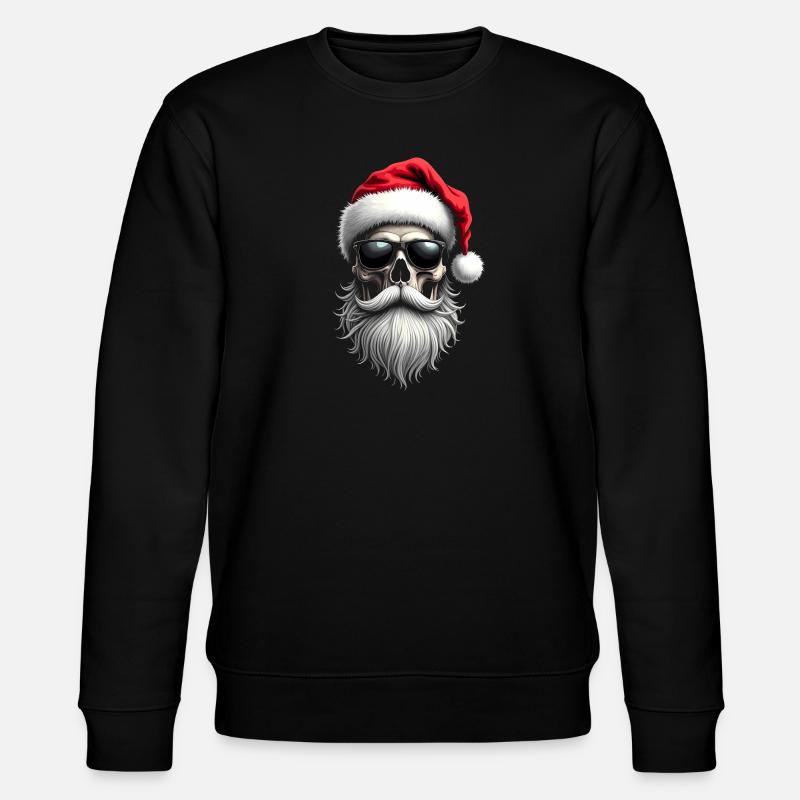 Weihnachts Outfit - Stanley/Stella Unisex Bio-Sweatshirt CHANGER  - Schwarz