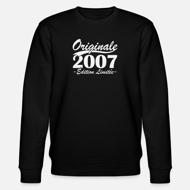 Original 2007 Limited Edition - Stanley/Stella Unisex Bio-Sweatshirt CHANGER  - Schwarz