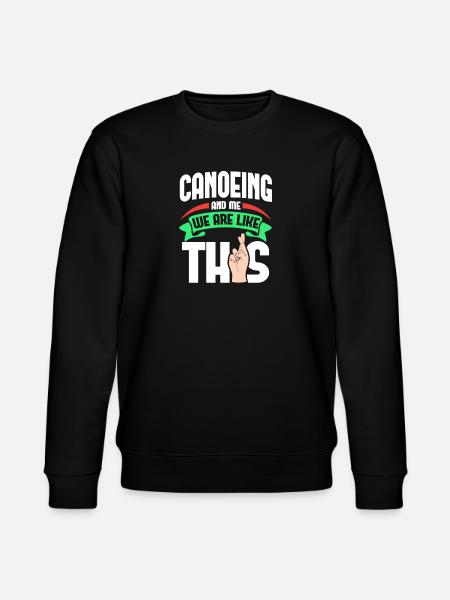 Canoë-moi, c’est comme - Sweat bio CHANGER Stanley/Stella Unisexe - noir