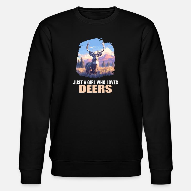 Cerf Cerf - Sweat bio CHANGER Stanley/Stella Unisexe - noir