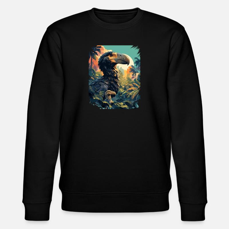 Dodos Dodo - Stanley/Stella CHANGER Unisex Organic Sweatshirt - black