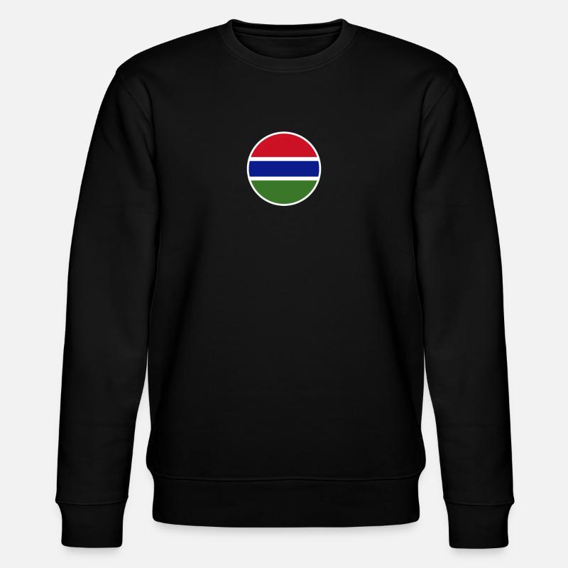 Gambie Drapeau gambien Gambier - Sweat bio CHANGER Stanley/Stella Unisexe - noir
