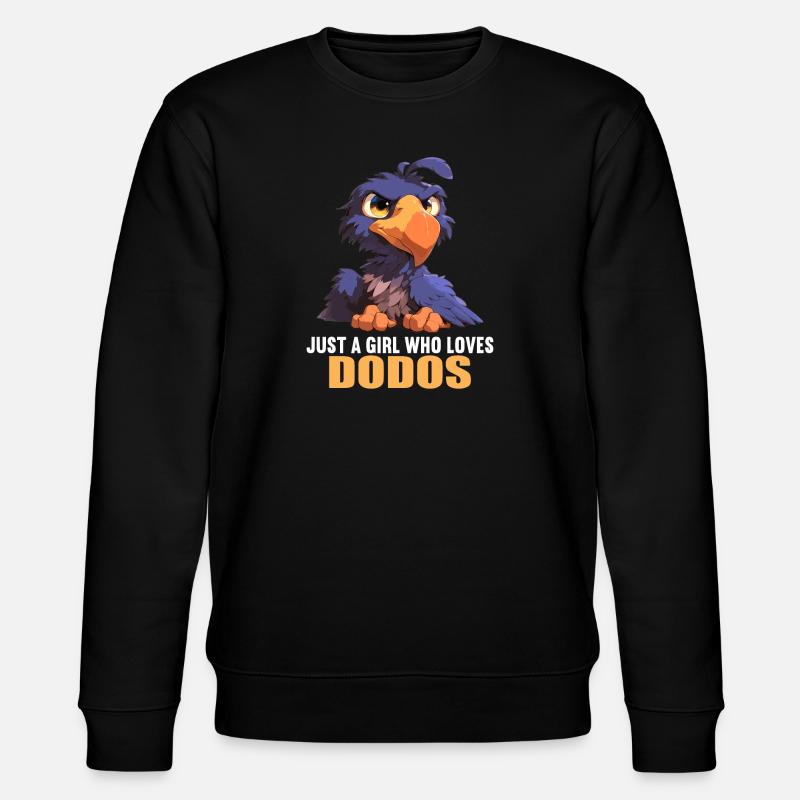 Dodos Dodo - Stanley/Stella Unisex Bio-Sweatshirt CHANGER  - Schwarz