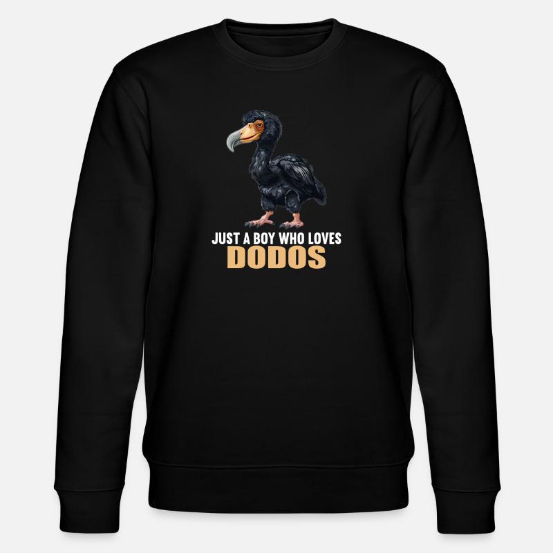 Dodos Dodo - Stanley/Stella Unisex Bio-Sweatshirt CHANGER  - Schwarz